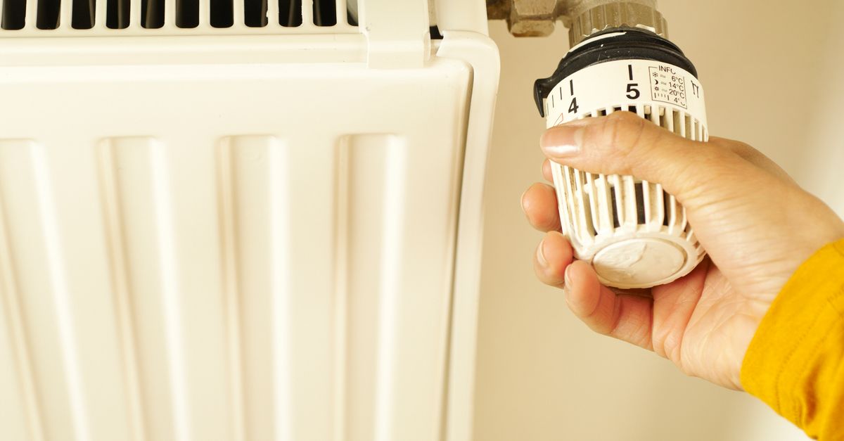 Die Zahlen am Heizkörperthermostat stehen für Temperatur, nicht für Heizleistung